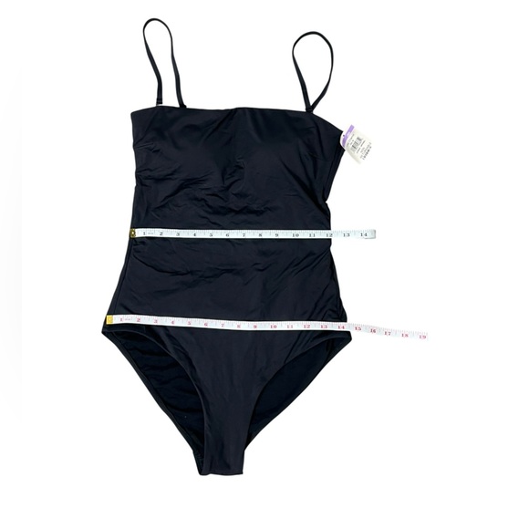 Sea Level Eco Essentials High Leg Bandeau One Piece - Picture 3 of 10